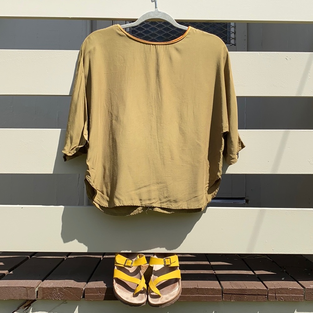 Vintage dolman sleeve top